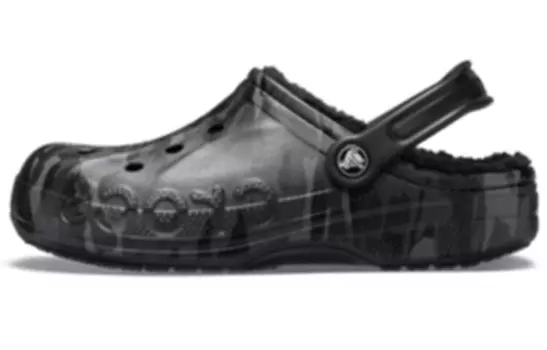 Сабо Crocs Wear-Resistant Cozy Sports Unisex Gray Sandals