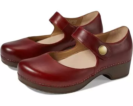 Сабо Dansko Beatrice, цвет Red Waxy Burnished