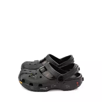 Сабо DC Comics Batman x Crocs Batmobile Classic Clog декорированные, черный