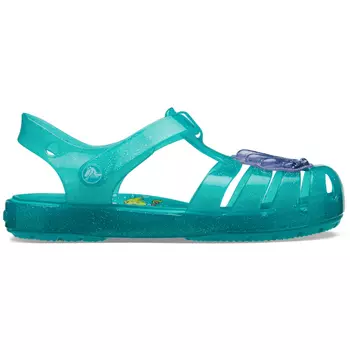 Сабо для маленьких детей Crocs Toddlers' Princess Ariel Isabella, бирюзовый