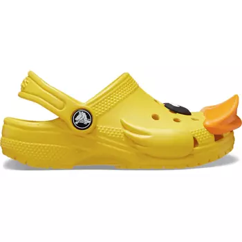 Сабо для маленьких детей Crocs Toddlers’ Classic I AM Rubber Ducky Clog, желтый