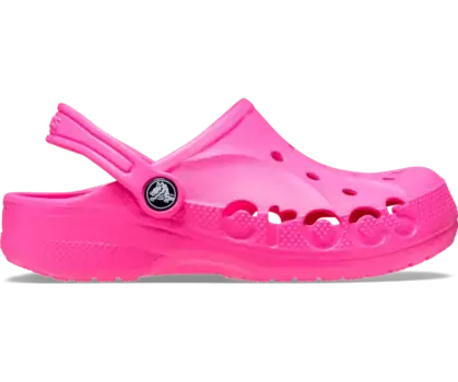 Сабо для малышей Baya Crocs, цвет Electric Pink