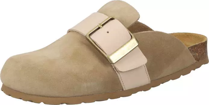 Сабо Dr. BRINKMANN Clogs ohne Absatz, цвет cappucino