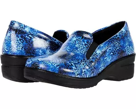 Сабо Easy Works by Easy Street Leeza, цвет Blue Animal Patent