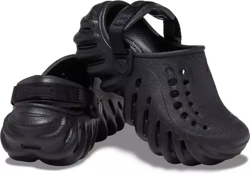 Сабо Echo Clog Crocs, черный