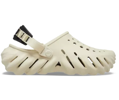 Сабо Echo Crocs женские, цвет Bone / Black