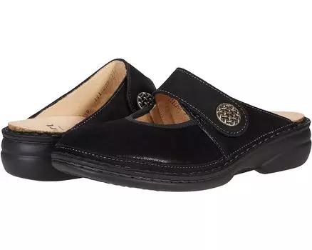 Сабо Finn Comfort Asinara 05006, цвет Schwarz Nubuck/Balena Stretch