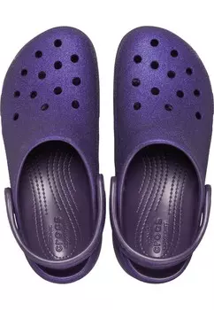 Сабо GLITTER Crocs, синий