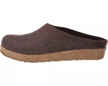 Сабо GZL Leather Trim Grizzly Haflinger, коричневый