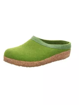 Сабо HAFLINGER Hausschuh, зеленый