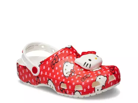 Сабо Hello Kitty Classic Clog Crocs, цвет multicolor