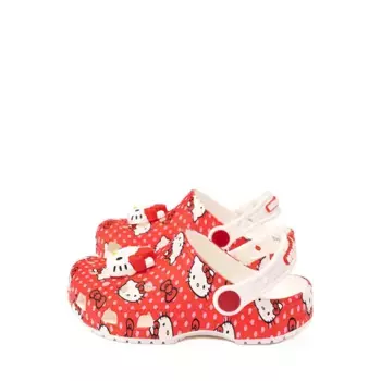 Сабо Hello Kitty x Crocs Classic Clog, красный