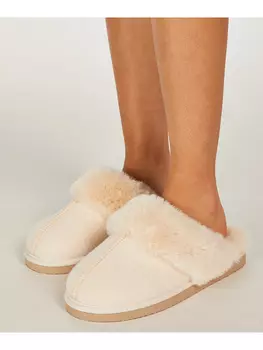 Сабо Hunkemller Hausschuhe, кремовый