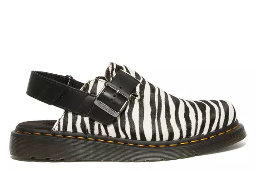 Сабо Jorge II на плоской подошве Dr. Martens, мультиколор