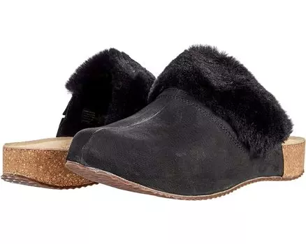 Сабо Josef Seibel Tonga 68, цвет Black Nesty/Faux Fur