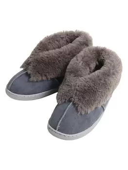 Сабо Kaiser Naturfellprodukte Lammfell Hausschuhe Anna, антрацит