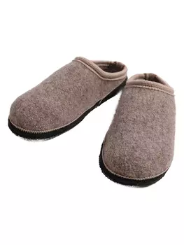 Сабо Kaiser Naturfellprodukte Lammfell Hausschuhe, бежевый