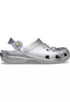 Сабо KENNY SCHARF Crocs, серебристого цвета