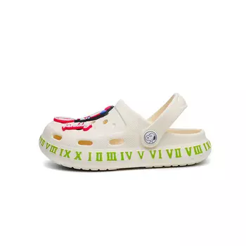 Сабо Kinddog X унисекс Philo Yingbang, цвет Beige - Free DIY accessories