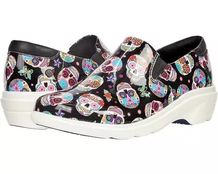 Сабо Klogs Footwear Ascent, цвет Candy Skulls Patent