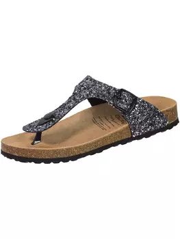 Сабо Lico Pantoletten Bioline, антрацит