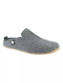 Сабо Living Kitzbhel Woll-Hausschuhe Gipfelkreuz, антрацит