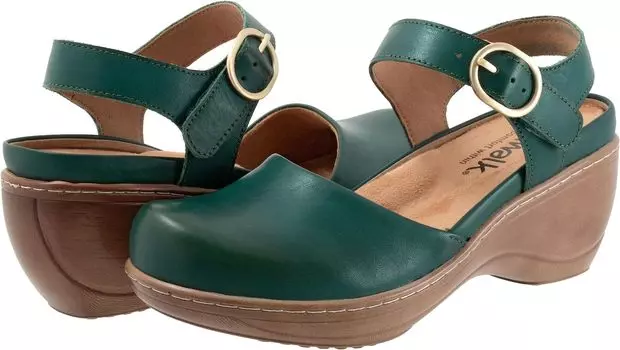 Сабо Mabelle SoftWalk, цвет Dark Green