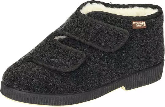Сабо Manitu Home Klassische Hausschuhe, черный