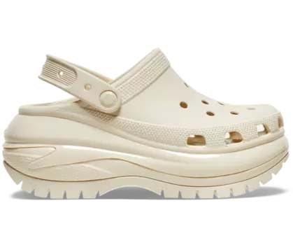 Сабо Mega Crush Crocs женские, цвет Bone