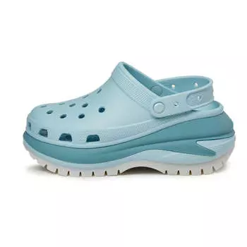 Сабо mega crush matte clog Crocs, синий