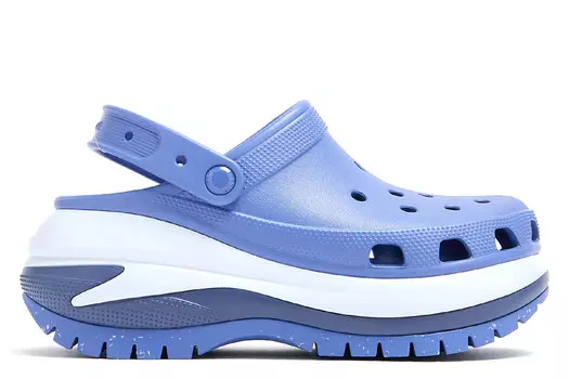 Сабо Mega Crush Сабо на танкетке U Crocs, синий