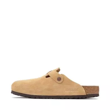 Сабо Mens Birkenstock Boston Clog, цвет Latte