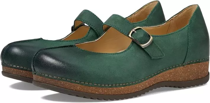 Сабо Mika Dansko, цвет Pine Burnished Suede