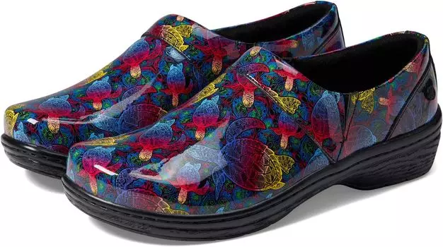 Сабо Mission Klogs Footwear, цвет Sea Turtles Patent