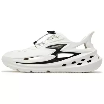 Сабо мужские 361°, белый/черный