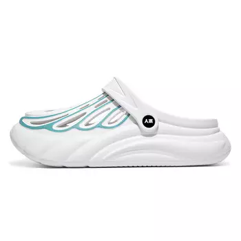 Сабо мужские Humanism 1986, черный/зеленый