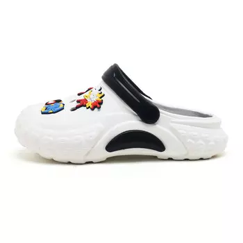 Сабо мужские Marvel, белый/черный