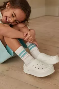 Сабо на толстой подошве Next, белый