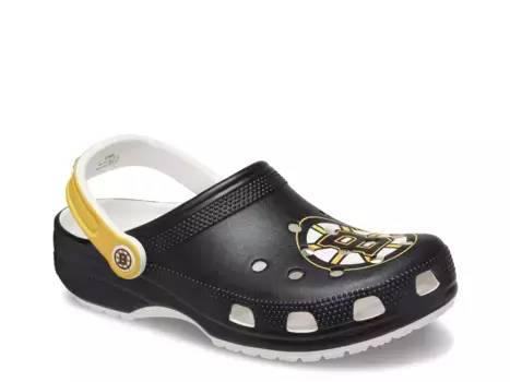 Сабо NHL Boston Bruins Classic Clog Crocs, белый