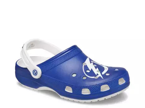 Сабо NHL Tampa Bay Classic Clog Crocs, белый