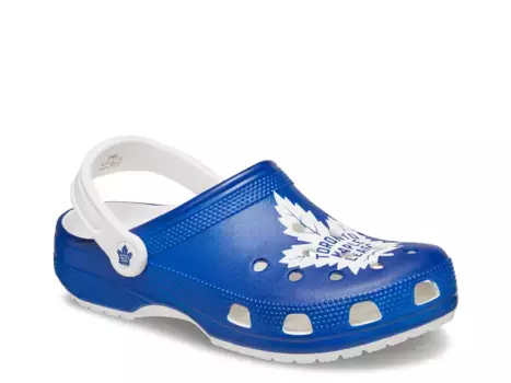 Сабо NHL Toronto Maple Leafs Classic Clog Crocs, белый