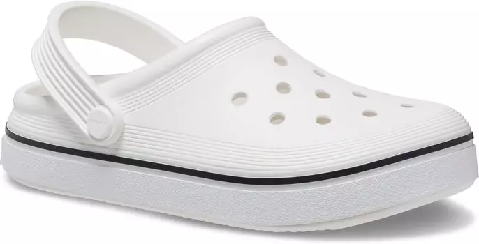 Сабо Off Court Clog Crocs, белый