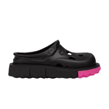Сабо Off-White Wmns Sponge Meteor Clog 'Black Fuchsia', черный