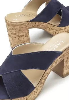 Сабо PANTOLETTE LASCANA, синий