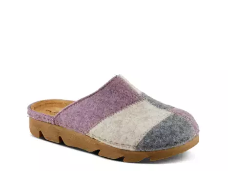 Сабо Patchy Clog Flexus By Spring Step, цвет lilac_grey_ivory