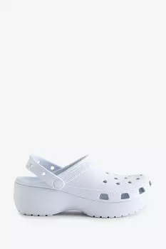 Сабо платформы Crocs, серый