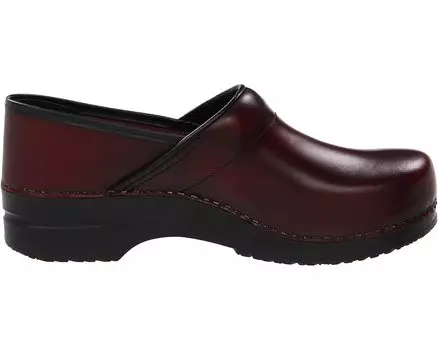 Сабо Professional Cabrio - Mens Sanita, бордо brush off leather