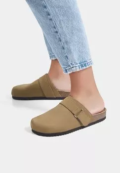 Сабо PULL&BEAR, цвет brown