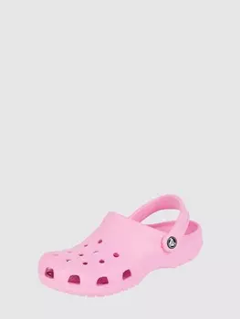 Сабо с ремешками на щиколотке Crocs, розовый