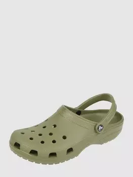 Сабо с вентиляционными отверстиями модель "Классик" Crocs, хаки